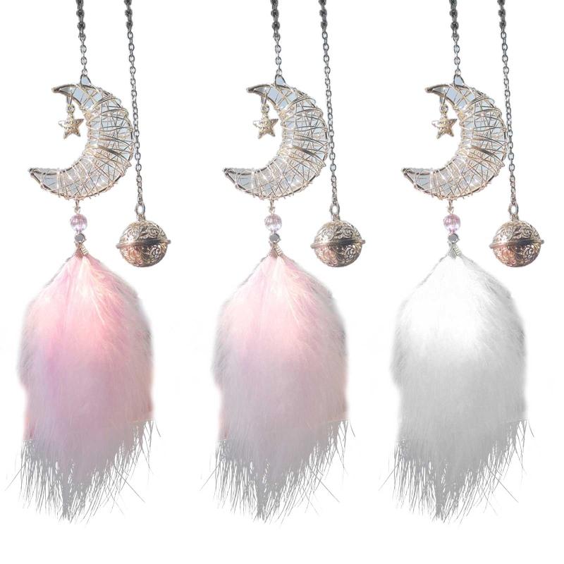 Interior Decorations Car Dream Catcher Pendant Feather Bell Star Hanging Ornament Charms For Girls Cute Lucky Hollow Moon Goods
Interior Decorations Car Dream Catcher Pendant Feather Bell Star Hanging Ornament Charms For Girls Cute Lucky Hollow Moon Goods