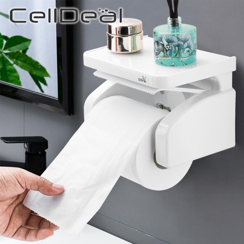 Toilet Paper Holders Bathroom Holder Punch-free Wall Mount Plastic Tissue Roll Storage Box Waterproof Mobile Phone Orgnizer Self
Toilet Paper Holders Bathroom Holder Punch-free Wall Mount Plastic Tissue Roll Storage Box Waterproof Mobile Phone Orgnizer Self