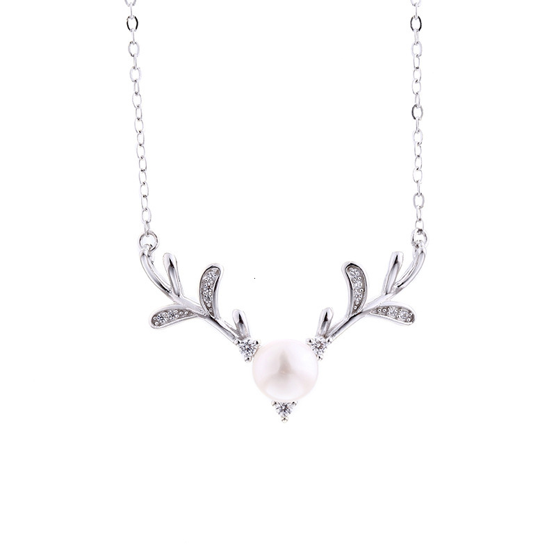 necklace xd170 antler female clavicle chain korean fashion simple pearl pendant silver jewelry temperament forest
necklace xd170 antler female clavicle chain korean fashion simple pearl pendant silver jewelry temperament forest