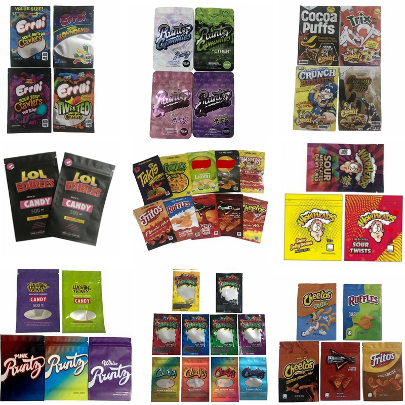Medicated edibles mylar bags 600mg Errlli Dank chuckles packaging bag white Runtz gummies LOL Candy gummy Hashtag cheetos Fritos ziplock esletit packing baggies
Medicated edibles mylar bags 600mg Errlli Dank chuckles packaging bag white Runtz gummies LOL Candy gummy Hashtag cheetos Fritos ziplock esletit packing baggies