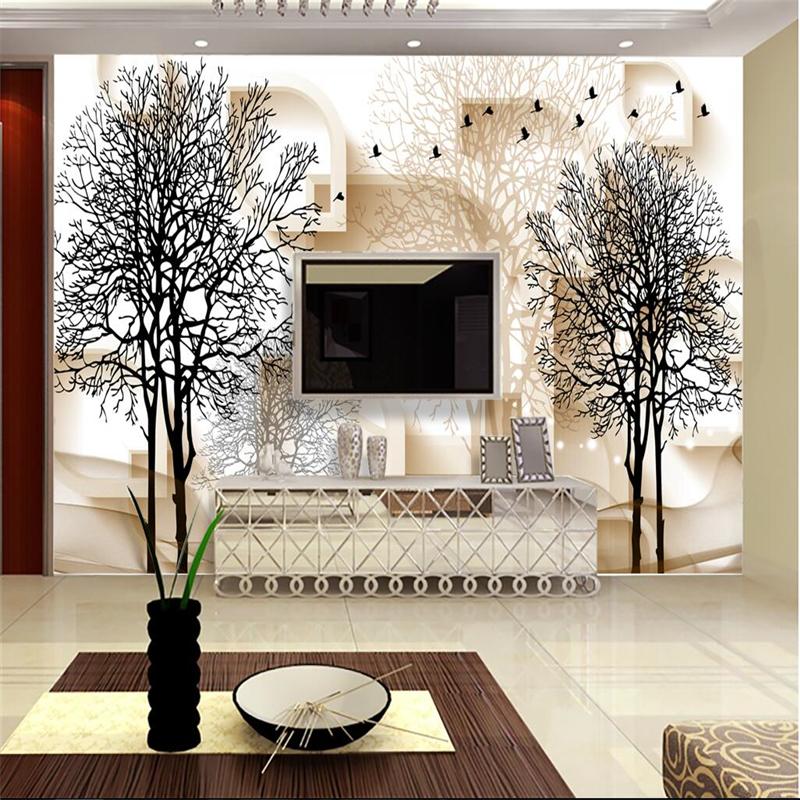 Shuhiko Black and white tree mood 3D TV backdrop custom large fresco environmental silk silk wallpaper papel de parede, As pic
Shuhiko Black and white tree mood 3D TV backdrop custom large fresco environmental silk silk wallpaper papel de parede, As pic