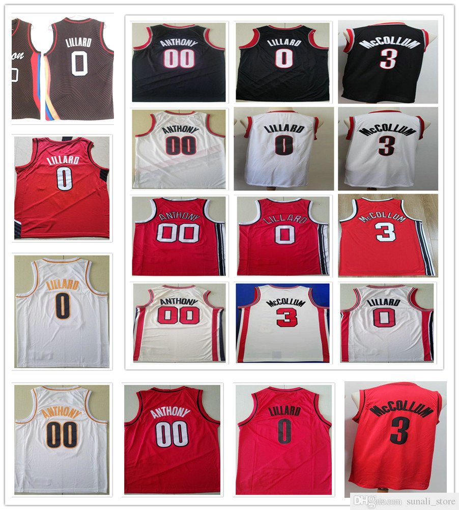 Stitched Men Damian 0 Lillard Jerseys 2021 New City White Black Red Cream CJ 3 McCollum Carmelo 00 Anthony Basketball College Shirts, Brown
Stitched Men Damian 0 Lillard Jerseys 2021 New City White Black Red Cream CJ 3 McCollum Carmelo 00 Anthony Basketball College Shirts, Brown