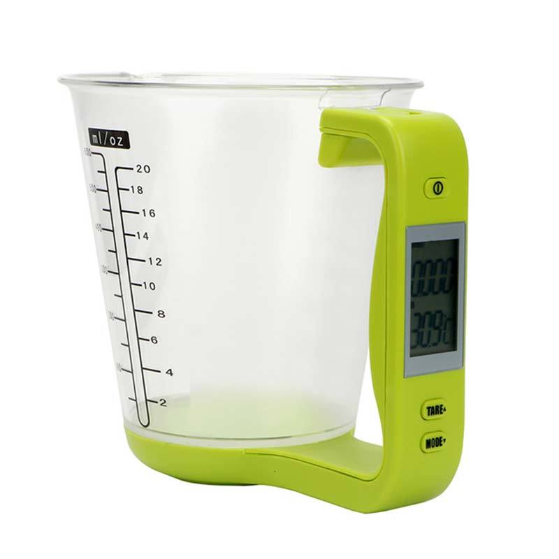 

2021 New Electronic Cup Digital Cooking Beaker Host Scales Weigh Temperature Measuring Cups with Display Lcd 3sm0