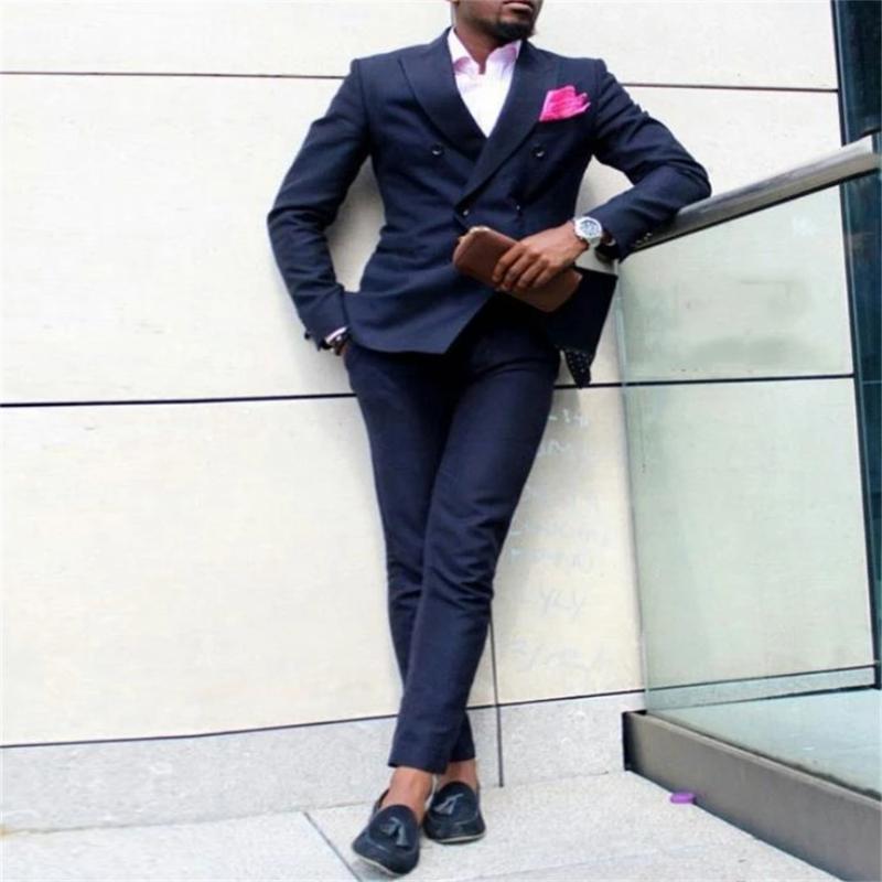 Men's Suits & Blazers 2021 Dark Blue Double-Breasted Wedding Business Wide Lapel Formal Dress Groom Tuxedo Prom Suit Western Fit 2 Piece, Same as picture
Men's Suits & Blazers 2021 Dark Blue Double-Breasted Wedding Business Wide Lapel Formal Dress Groom Tuxedo Prom Suit Western Fit 2 Piece, Same as picture