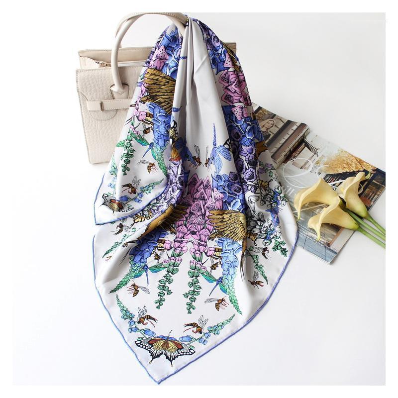 Scarves Fantasy Pure 100% Twill Silk Scarf Women Fashion Scarfe Spring Elegant Beautiful 90 Square Shawl Lady1
Scarves Fantasy Pure 100% Twill Silk Scarf Women Fashion Scarfe Spring Elegant Beautiful 90 Square Shawl Lady1