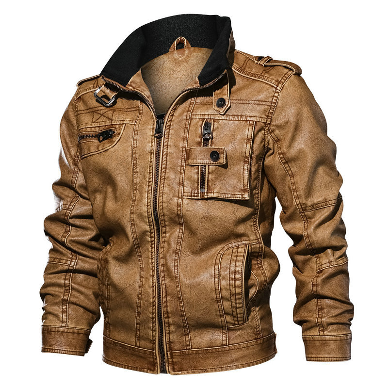 New 2021 Autumn Winter Men's Pu Leather Casual Slim Fit Windbreaker Motorcycle Outwear Male Bomber Jackets Coat Yg25 Zfv5, Dark blue
New 2021 Autumn Winter Men's Pu Leather Casual Slim Fit Windbreaker Motorcycle Outwear Male Bomber Jackets Coat Yg25 Zfv5, Dark blue