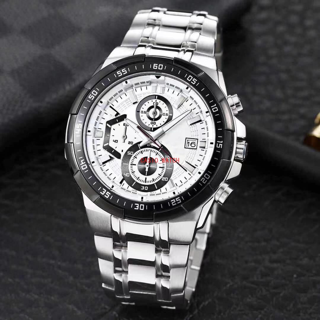 2021 Selling Men's Sports Calendar Quartz Watch EFR-539 All Functions Can Work High Quality Steel Band Folding12, Slivery;brown
2021 Selling Men's Sports Calendar Quartz Watch EFR-539 All Functions Can Work High Quality Steel Band Folding12, Slivery;brown