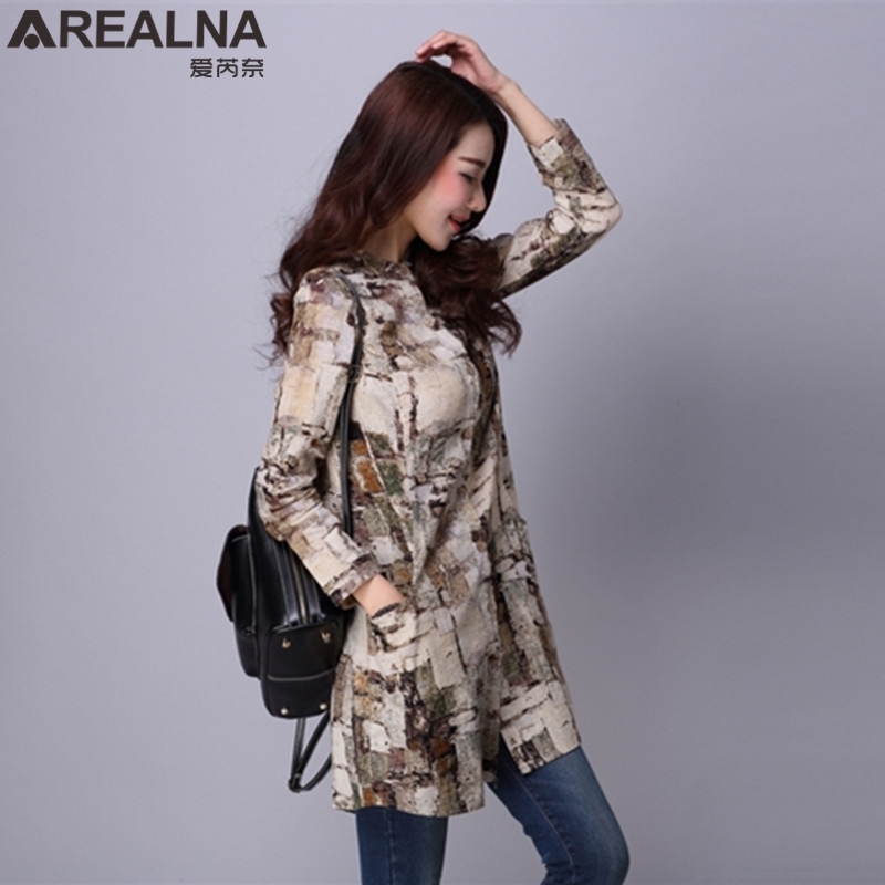 Fashion Cotton Linen Women Blouses Vintage Funky Button Up Shirt Tunic Long Sleeve Floral Print Blouse Female Plus Size Top 210225