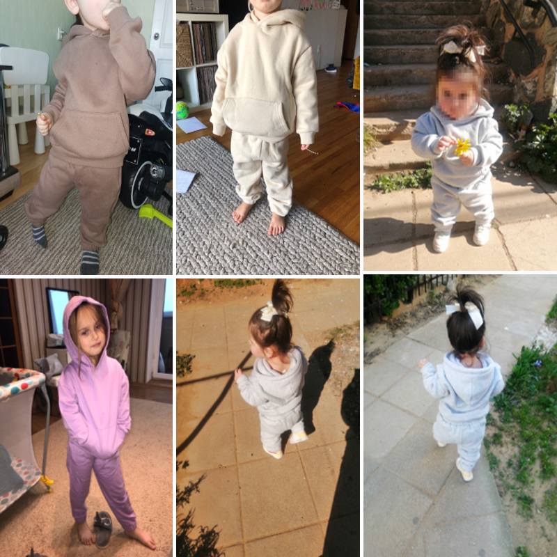 Arrival Sport Suit for Boys Clothing Set Casual Warm Hoodie Long Sleeve Tops Pant Clothes For Kids Outfits Tracksuit 2 Pcs 220217
