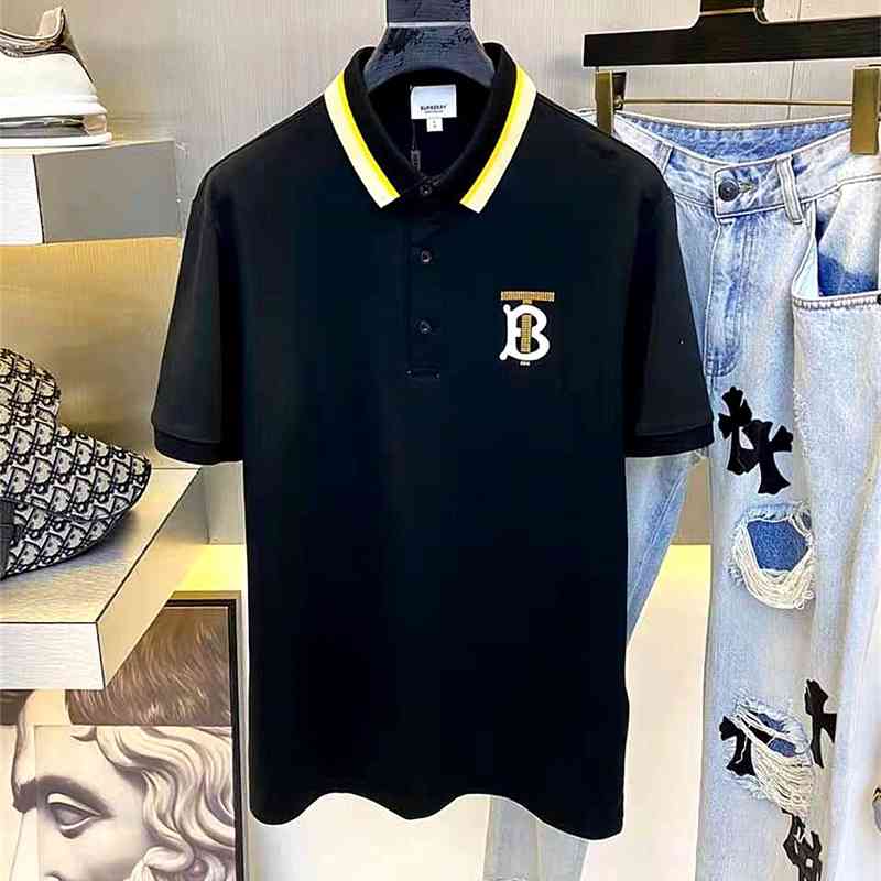 Summer new Paul polo shirt TB embroidery totem Lapel short sleeve t-shirt men's fashion casual T-shirt, White;black
Summer new Paul polo shirt TB embroidery totem Lapel short sleeve t-shirt men's fashion casual T-shirt, White;black