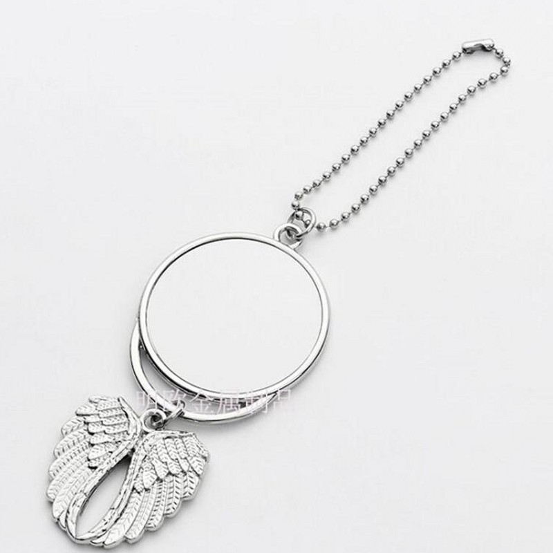Plated Silver Metal Cars Ornaments Kirsite Hanging Charm Sublimation Blanks Angel Wing Circular Automobile Pendant 4 8mo J2, Bronze;silver
Plated Silver Metal Cars Ornaments Kirsite Hanging Charm Sublimation Blanks Angel Wing Circular Automobile Pendant 4 8mo J2, Bronze;silver