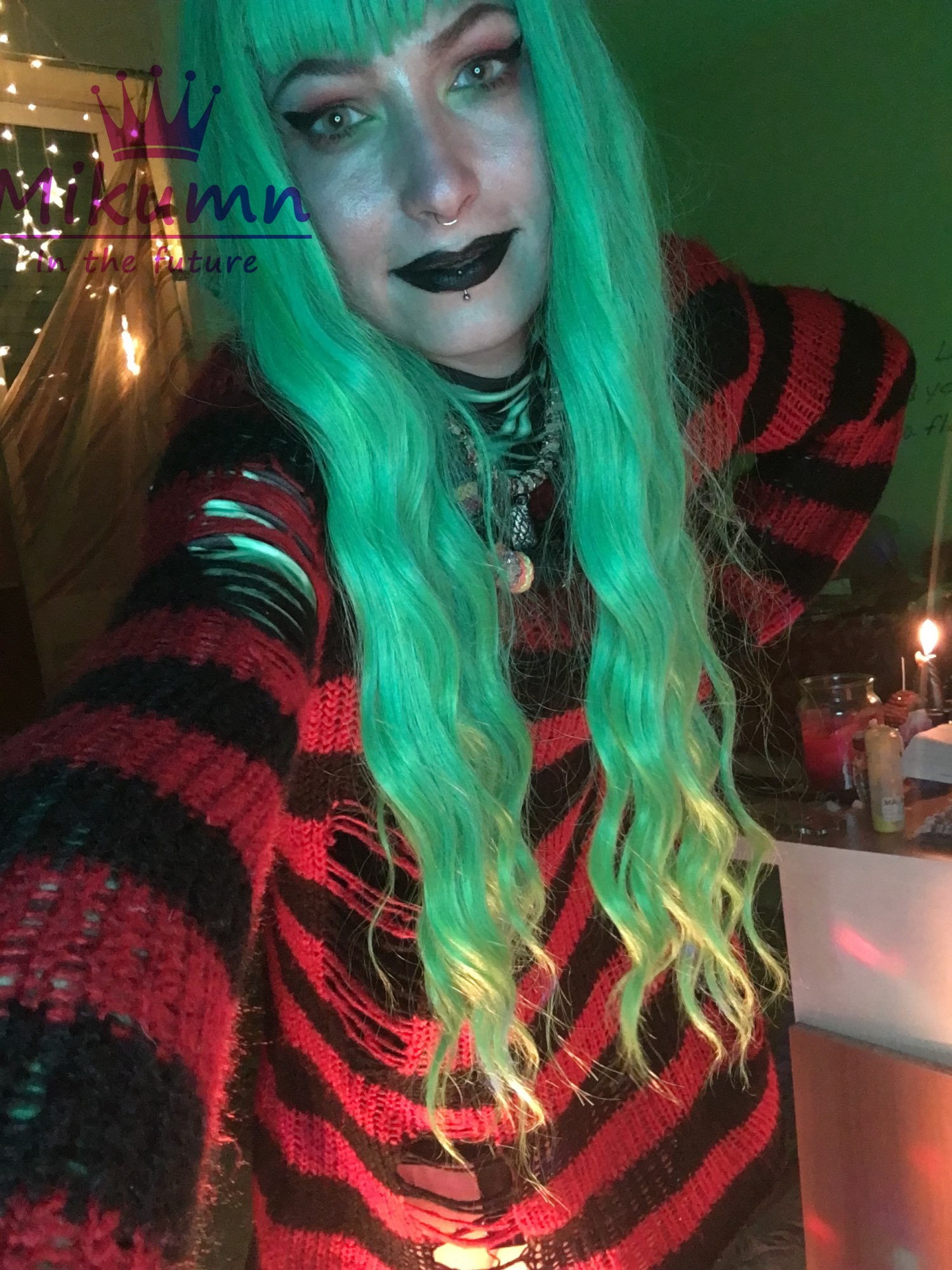 women sweater gothic punk striped knitted sweater jumper loose hollow out female long pullover harajuku chic streetwear mujer, Black
women sweater gothic punk striped knitted sweater jumper loose hollow out female long pullover harajuku chic streetwear mujer, Black
