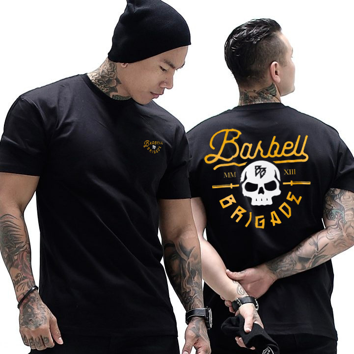 GYM Sport T Shirt Men Rashgard Fit Running Man Fitness Tshirt Elastic Brand Sportswear Basketball Tops, White;black
GYM Sport T Shirt Men Rashgard Fit Running Man Fitness Tshirt Elastic Brand Sportswear Basketball Tops, White;black