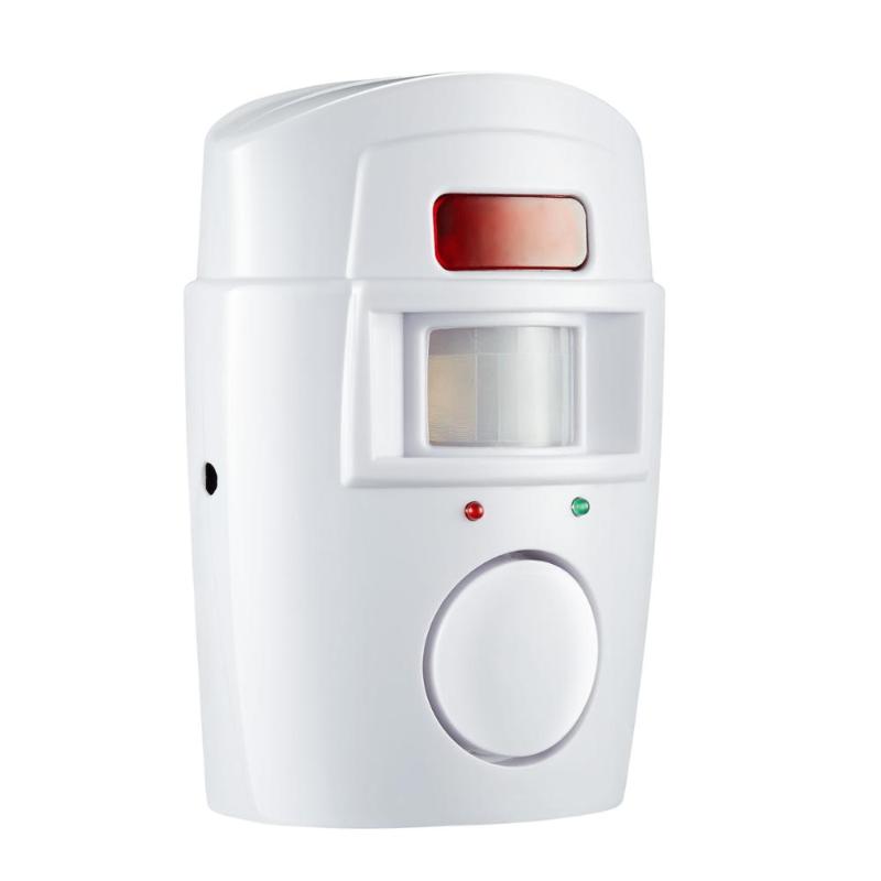 Alarm Systems 2 Remote Controller Wireless Home Security PIR Alert Infrared Sensor System Anti-theft Motion Detector 105DB Siren