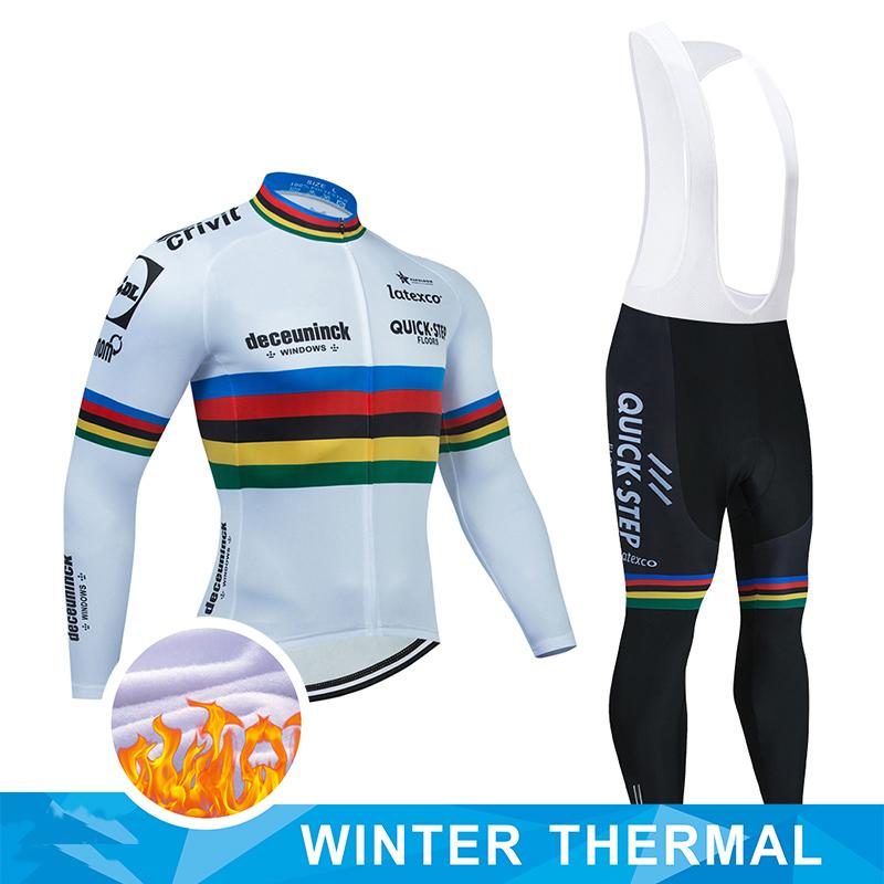 Racing Sets 2021 Team Quick STEP Winter Cycling Clothing 20D Gel Pants Set MTB Bike Jersey Thermal Fleece Bicycle Clothes Mens Wear, Black;blue
Racing Sets 2021 Team Quick STEP Winter Cycling Clothing 20D Gel Pants Set MTB Bike Jersey Thermal Fleece Bicycle Clothes Mens Wear, Black;blue