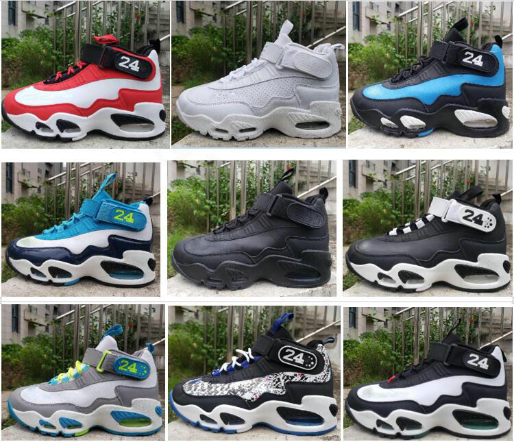 Griffey 1 GS Basketball Shoes Boots Maxes Front and rear cushion Sneakers Orange black blue red Men's Sports Tennis Training Shoe US7-12 a1
Griffey 1 GS Basketball Shoes Boots Maxes Front and rear cushion Sneakers Orange black blue red Men's Sports Tennis Training Shoe US7-12 a1
