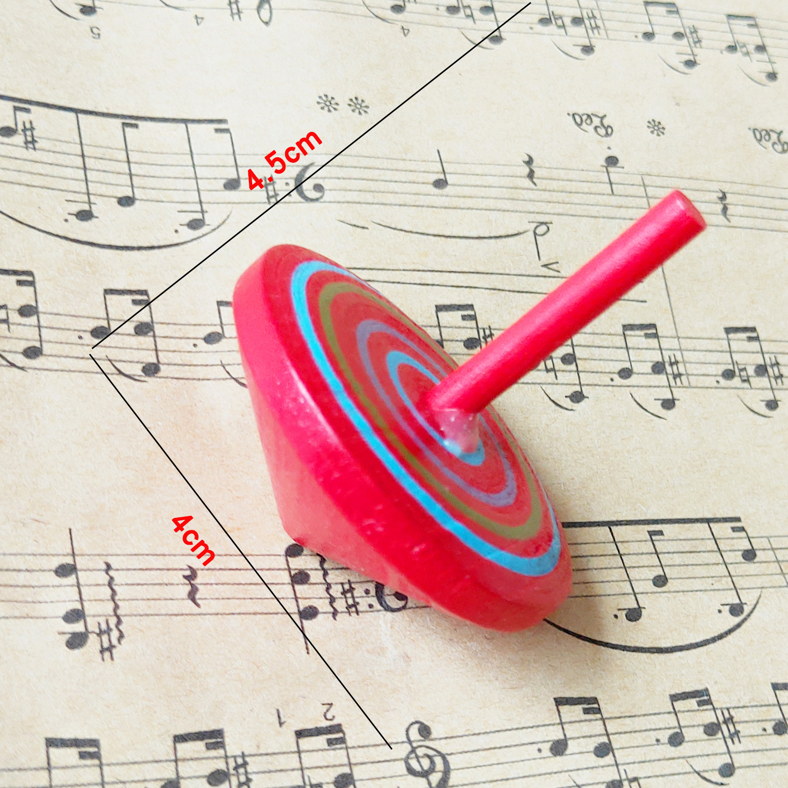 Wooden small spinning top Desktop wooden toy gift Toys Gifts Novelty Gag Toys Spinning kids toys259b