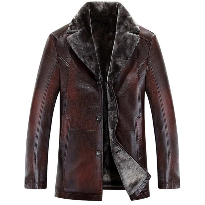 Men leather jackets arrival Winter brand plus Velvet thick Warm Motorcycle Business Casual Mens Leather Jackets coats, Coffee
Men leather jackets arrival Winter brand plus Velvet thick Warm Motorcycle Business Casual Mens Leather Jackets coats, Coffee