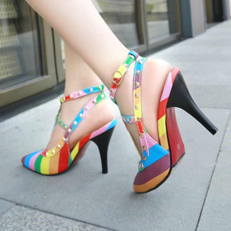 Fashion Women's Sandals 2021 Pointed Toe Summer Shoes For Women Sexy Colorful Ladies High Heels Woman Plus Size 44 Y0721, Yellow
Fashion Women's Sandals 2021 Pointed Toe Summer Shoes For Women Sexy Colorful Ladies High Heels Woman Plus Size 44 Y0721, Yellow