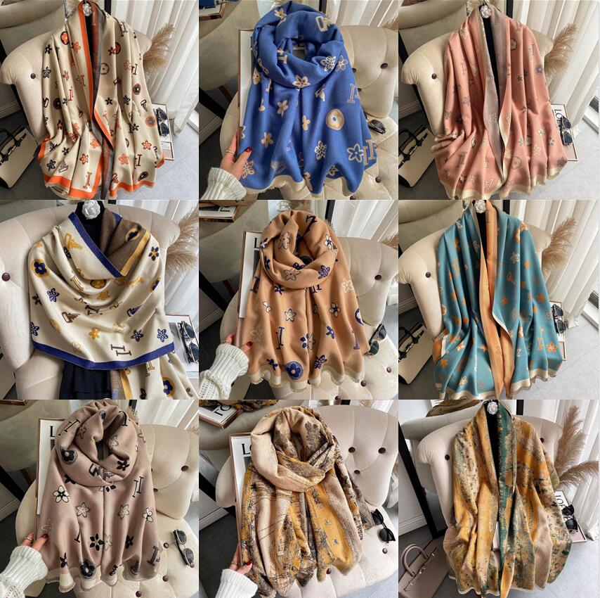 Fashion Designer Multicolor Letter Printing Cashmere Scarves Luxury Womens Double Sided Winter Keep Warm Scarfs High Quality Women Wool Spinning Shawl Scarf
Fashion Designer Multicolor Letter Printing Cashmere Scarves Luxury Womens Double Sided Winter Keep Warm Scarfs High Quality Women Wool Spinning Shawl Scarf