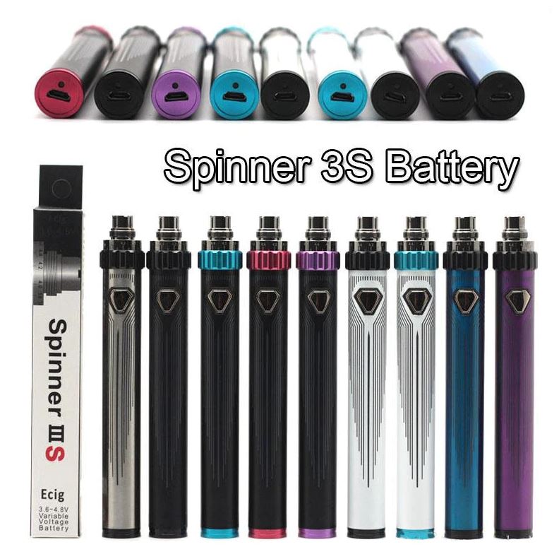 Vision Spinner III IIIS Battery 1600mAh 3 3S Variable Voltage Top Twist vs ESMA-T Ola X VV
Vision Spinner III IIIS Battery 1600mAh 3 3S Variable Voltage Top Twist vs ESMA-T Ola X VV