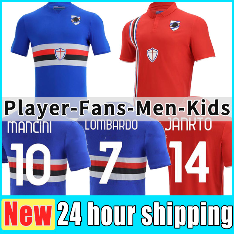 21/22 Sampdoria soccer jerseys Bonazzoli Candreva jersey Mancini Vialli Cerezo Attilio Lombardo 2021 2022 men football shirt new kids thailand quality top player, Home+patch
21/22 Sampdoria soccer jerseys Bonazzoli Candreva jersey Mancini Vialli Cerezo Attilio Lombardo 2021 2022 men football shirt new kids thailand quality top player, Home+patch