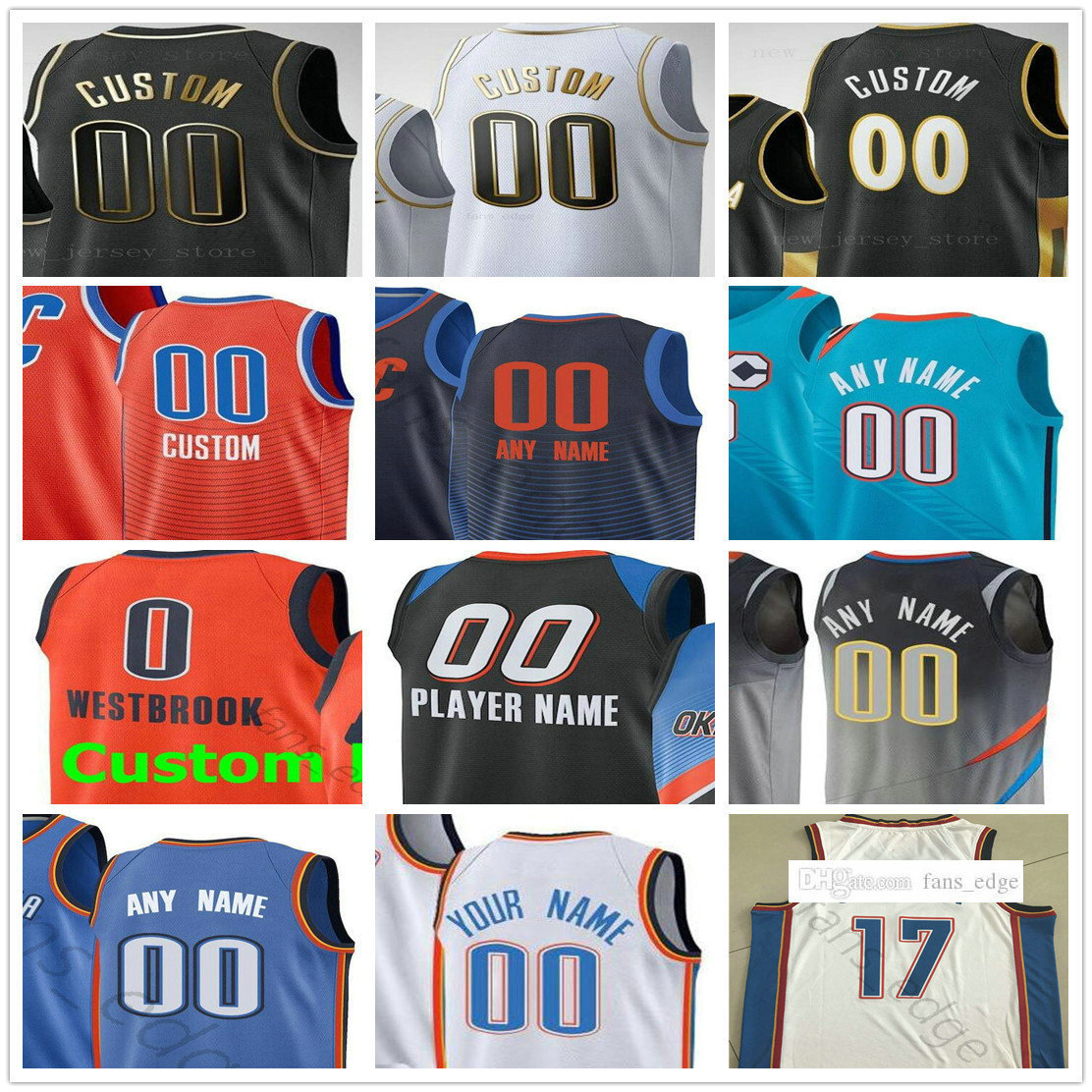 Custom Printed Oklahoma City Shai Gilgeous-Alexander Aleksej Pokusevski Luguentz Dort Darius Bazley Thunder Men Woman Kids Basketball Jersey, Black;red
Custom Printed Oklahoma City Shai Gilgeous-Alexander Aleksej Pokusevski Luguentz Dort Darius Bazley Thunder Men Woman Kids Basketball Jersey, Black;red