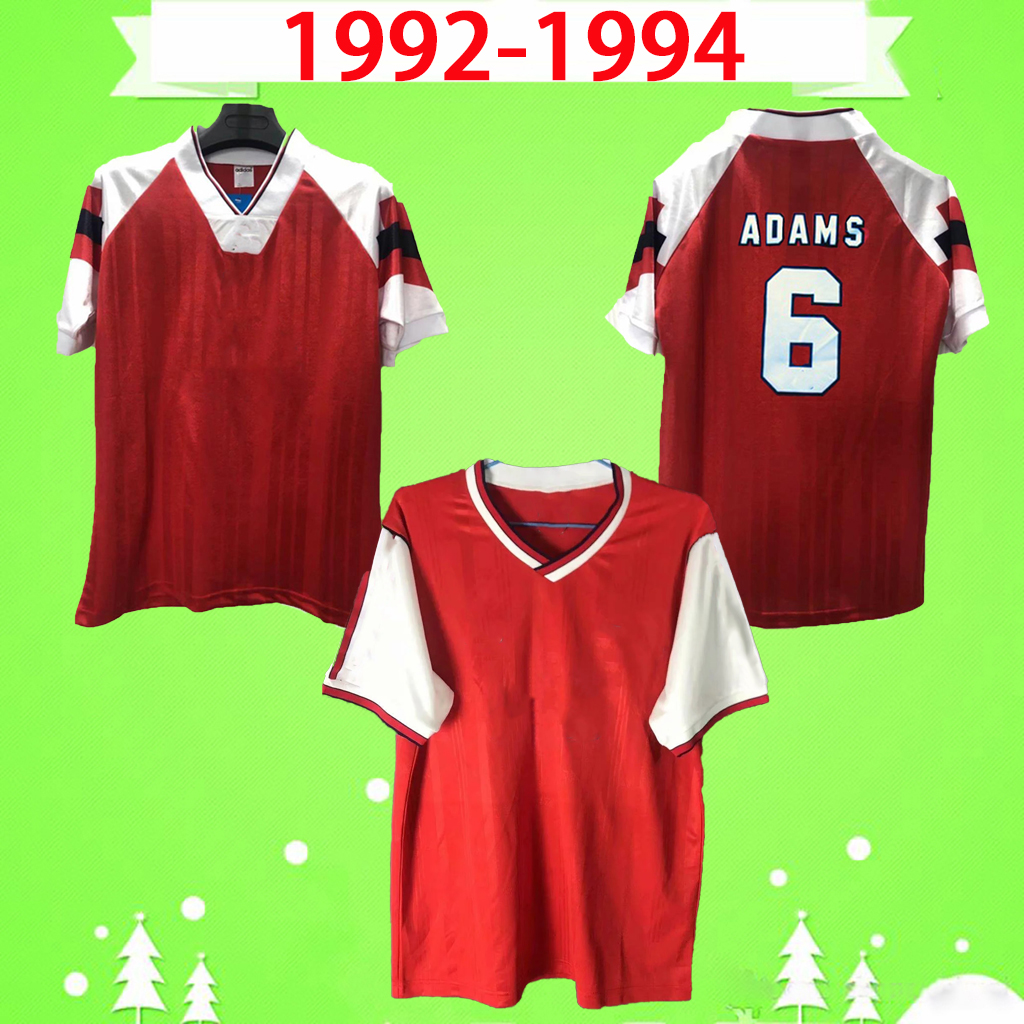 1992 1993 1994 Retro soccer jersey classic vintage uniforms 92 93 94 HOME RED football shirt thai quality Wright Paul Merson Campbell Adams, 92/94 ogs
1992 1993 1994 Retro soccer jersey classic vintage uniforms 92 93 94 HOME RED football shirt thai quality Wright Paul Merson Campbell Adams, 92/94 ogs