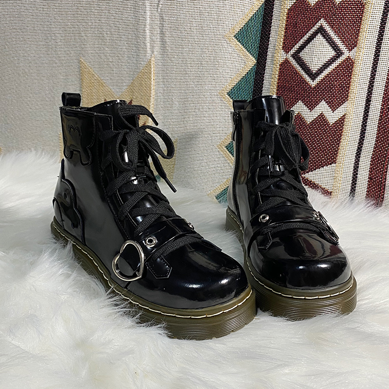 Lolita Sweet From the Vintage Round Head Flat Platform Thick Women's Shoe Tall Kawaii Martins Loli Cosplay Shoes S5h9, Pu
Lolita Sweet From the Vintage Round Head Flat Platform Thick Women's Shoe Tall Kawaii Martins Loli Cosplay Shoes S5h9, Pu