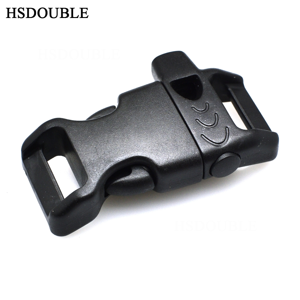 100pcs/pack 5/8"(14mm) Emergency Side Release Whistle Buckles For Paracord Bracelet/Backpack/Survival Kits Black
100pcs/pack 5/8"(14mm) Emergency Side Release Whistle Buckles For Paracord Bracelet/Backpack/Survival Kits Black
