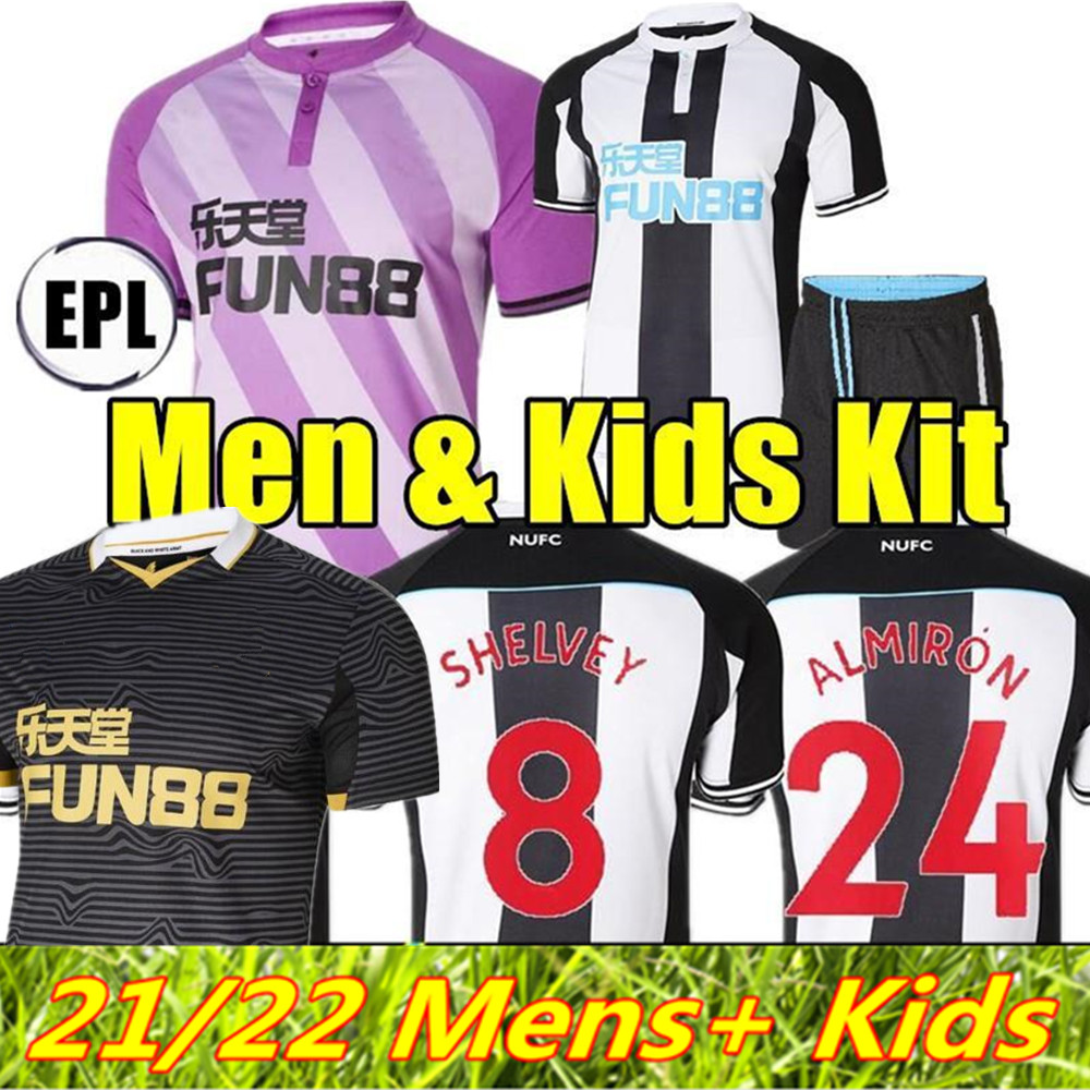 21 22 Newcastle Home Soccer Jerseys United SHELVEY ALMIRON 2021 2022 JOELINTON Football Shirt RITCHIE GAYLE MAXIMIN goalkeeper Men Kids Kit uniform, Colour 4
21 22 Newcastle Home Soccer Jerseys United SHELVEY ALMIRON 2021 2022 JOELINTON Football Shirt RITCHIE GAYLE MAXIMIN goalkeeper Men Kids Kit uniform, Colour 4