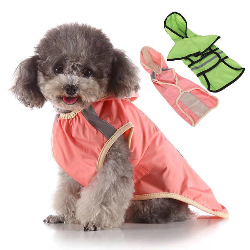 Dog Apparel Raincoat Polyester Pet Rain Cape Jacket Reflective Stripe Waterproof Breathable S/M/L/XL
Dog Apparel Raincoat Polyester Pet Rain Cape Jacket Reflective Stripe Waterproof Breathable S/M/L/XL