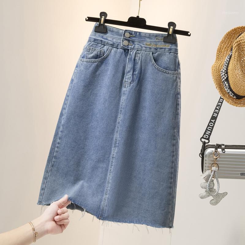 Women's Jeans -4XL Puls Size Womens Denim Skirt High Waist Over The Knees Ladies Long Skirts Summer Casual, Blue
Women's Jeans -4XL Puls Size Womens Denim Skirt High Waist Over The Knees Ladies Long Skirts Summer Casual, Blue