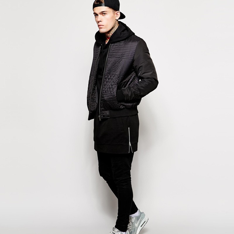 New Arrival Black Solid Fleece Hip Hop Oversize Men Hoody Longline Fashion Hoodies Sweatshirts Men Free Shipping 201128