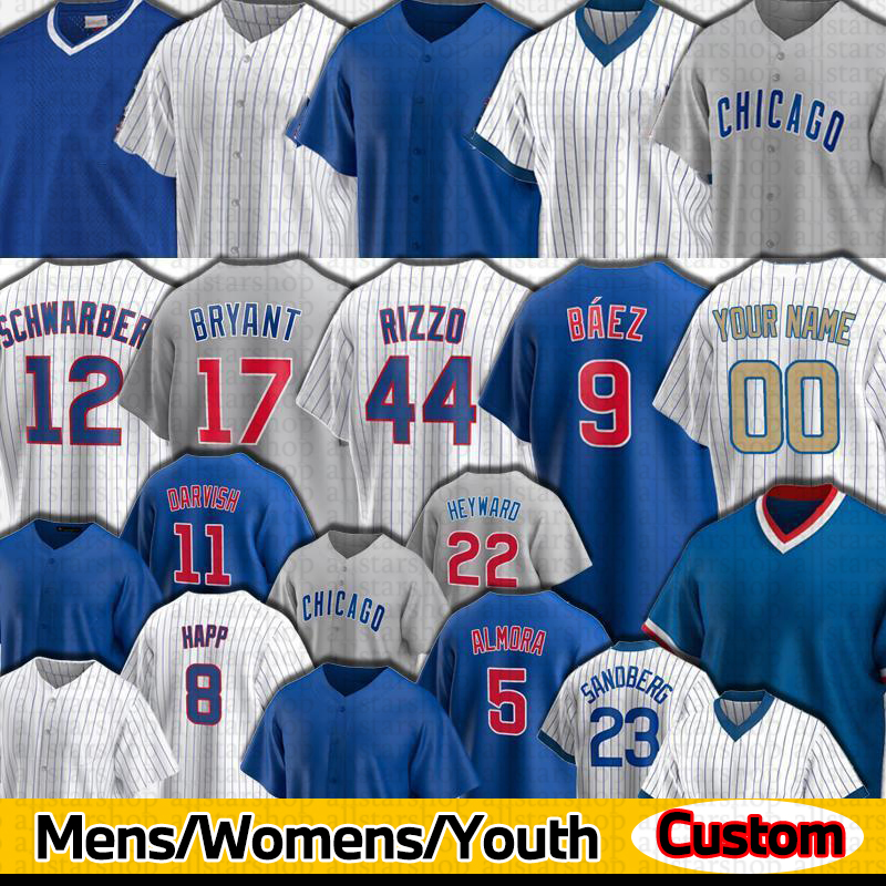 9 Javier Baez 44 Anthony Rizzo Custom Baseball Jerseys Kris Bryant Ryne Sandberg Jason Heyward David Bote Kyle Hendricks Joc Pederson Jersey, Blue;black
9 Javier Baez 44 Anthony Rizzo Custom Baseball Jerseys Kris Bryant Ryne Sandberg Jason Heyward David Bote Kyle Hendricks Joc Pederson Jersey, Blue;black