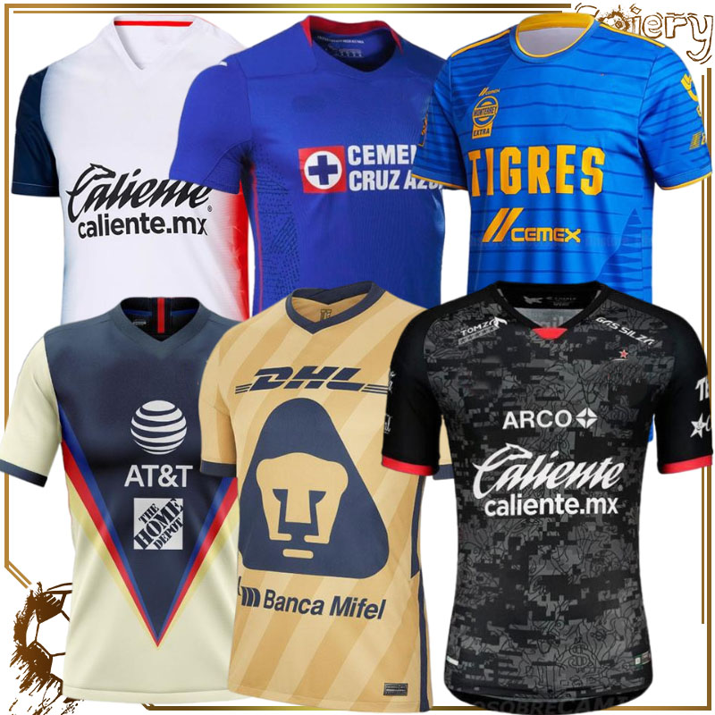 20 21 Liga MX Club America Soccer Jerseys for sale Guadalajara Chivas Tijuana UNAM Tigres home away third Football Shirts Santos, Black;yellow
20 21 Liga MX Club America Soccer Jerseys for sale Guadalajara Chivas Tijuana UNAM Tigres home away third Football Shirts Santos, Black;yellow