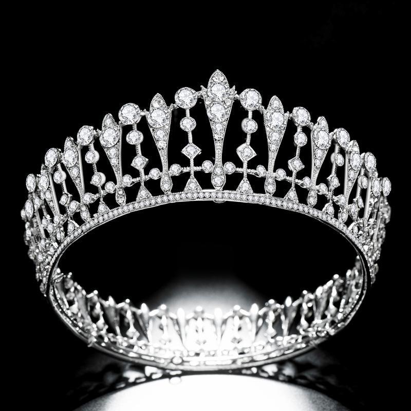 Luxury Crystal Bridal Tiaras Round Queen Crowns Women Baroque Pageant Diadem Rhinestone Party Jewelry Wedding Hair Accessories
Luxury Crystal Bridal Tiaras Round Queen Crowns Women Baroque Pageant Diadem Rhinestone Party Jewelry Wedding Hair Accessories