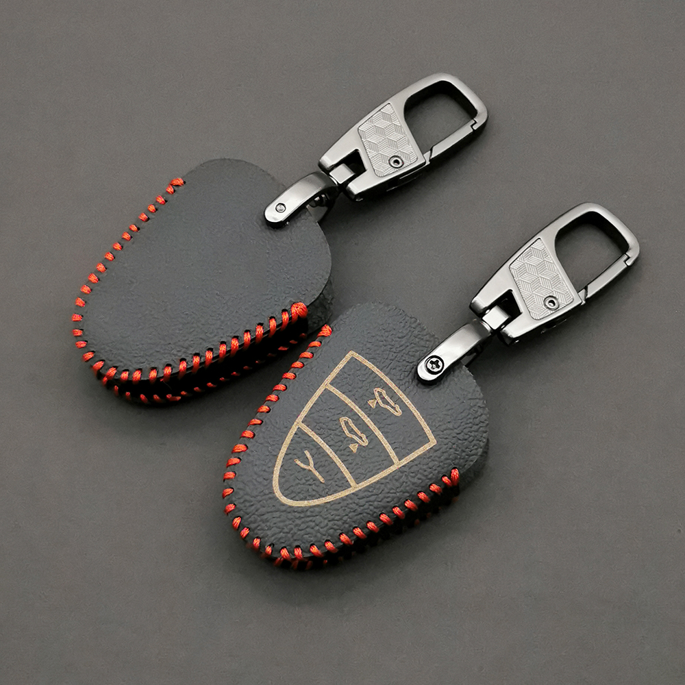 Hot sale Genuine Leather Car Key Case Shell Cover For Porsche 911 997 Boxster 987 Cayman 3 Buttons Protect Shell, Black
Hot sale Genuine Leather Car Key Case Shell Cover For Porsche 911 997 Boxster 987 Cayman 3 Buttons Protect Shell, Black