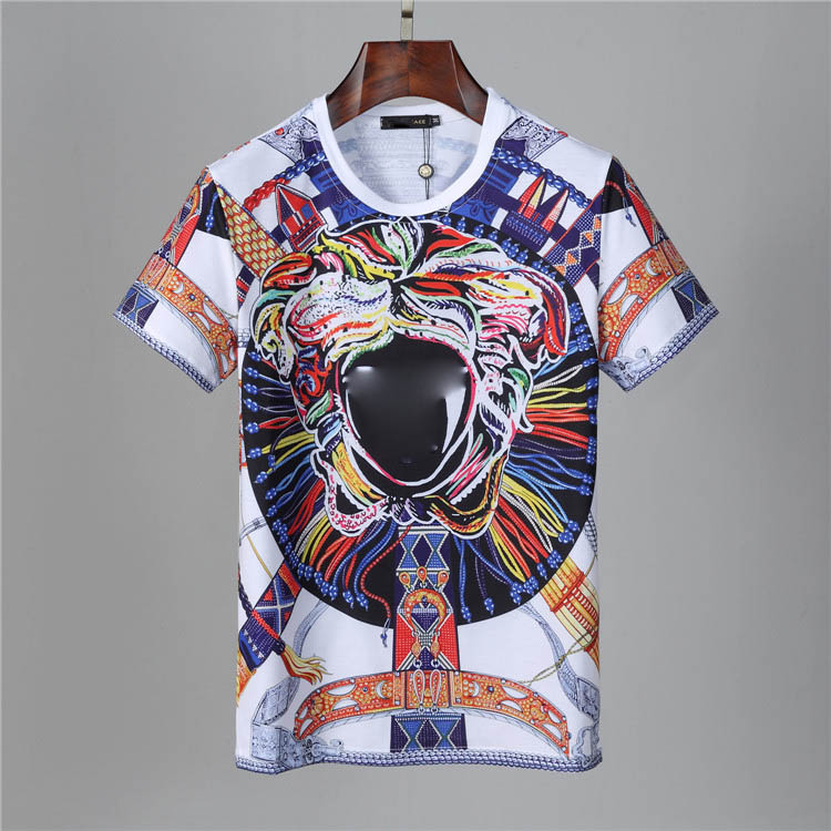 21 fashion Europe Italy France high quality T-shirt hip-hop metal design T-shirt men and women clothes casual cotton designer T-shirt top, Black;brown
21 fashion Europe Italy France high quality T-shirt hip-hop metal design T-shirt men and women clothes casual cotton designer T-shirt top, Black;brown