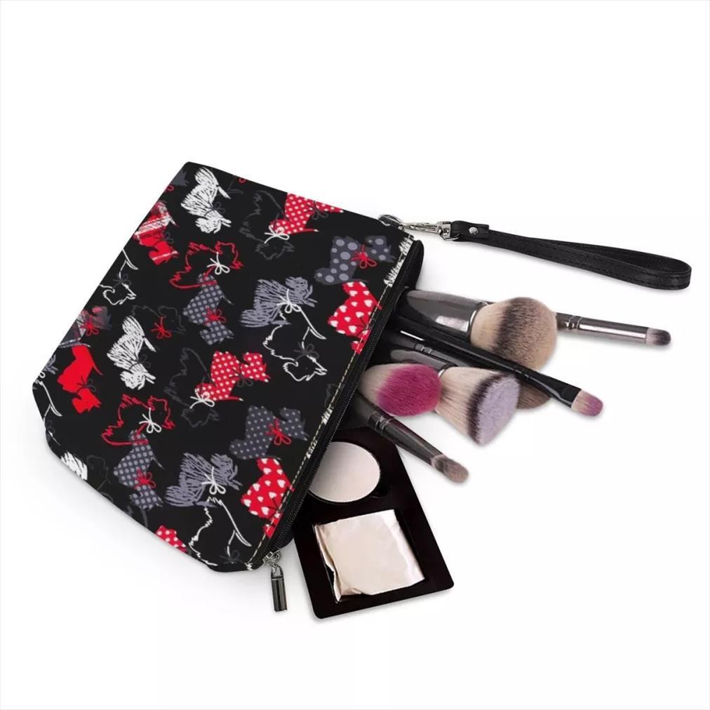 funny scotty terrier animal cosmetic bags purse mini women leather beauty pouch travel make up bag organizer storage toiletry 
funny scotty terrier animal cosmetic bags purse mini women leather beauty pouch travel make up bag organizer storage toiletry