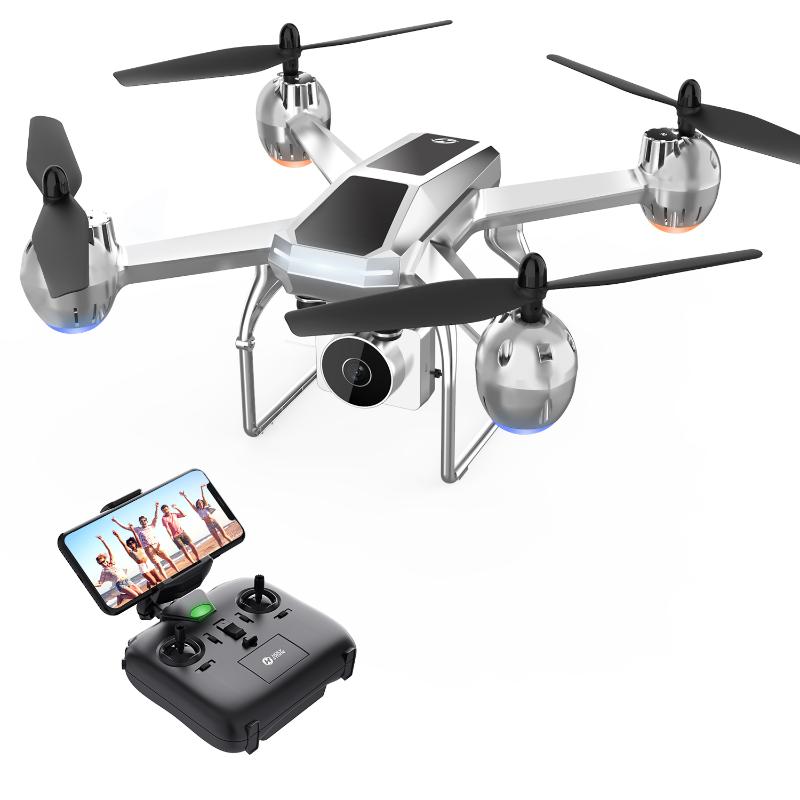 Drones 1080P HD Drone With FPV Camera For Adults And Kids, Easy Quadcopter HS140 Beginners Altitude Hold, APP Control, 17Mins