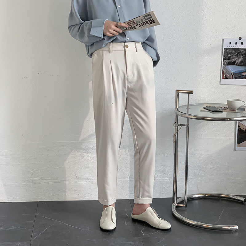 2021 New Spring Suit Men's Slim Fashion Solid Color Business Casual Men Straight-leg Pants Mens Trousers G40w, Apricot
2021 New Spring Suit Men's Slim Fashion Solid Color Business Casual Men Straight-leg Pants Mens Trousers G40w, Apricot
