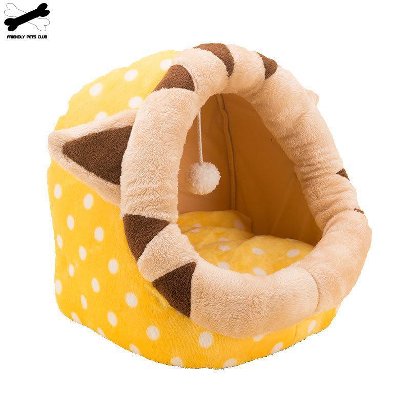 Winter Cat Litter Cartoon Animal Nest Semi-closed Pet Nest Dog Toy House For Cat Pet Supplies Kennel
Winter Cat Litter Cartoon Animal Nest Semi-closed Pet Nest Dog Toy House For Cat Pet Supplies Kennel