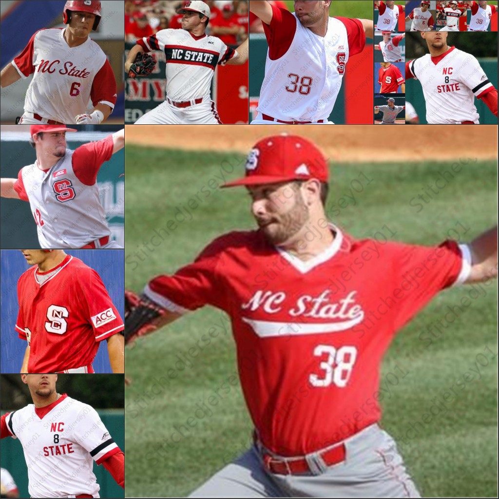 NC State Baseball Jersey College mens women youth 8 Trea Turner 24 Luca Tresh 13 Tyler McDonough 3 Devonte Brown 8 Jose Torres, Grey
NC State Baseball Jersey College mens women youth 8 Trea Turner 24 Luca Tresh 13 Tyler McDonough 3 Devonte Brown 8 Jose Torres, Grey