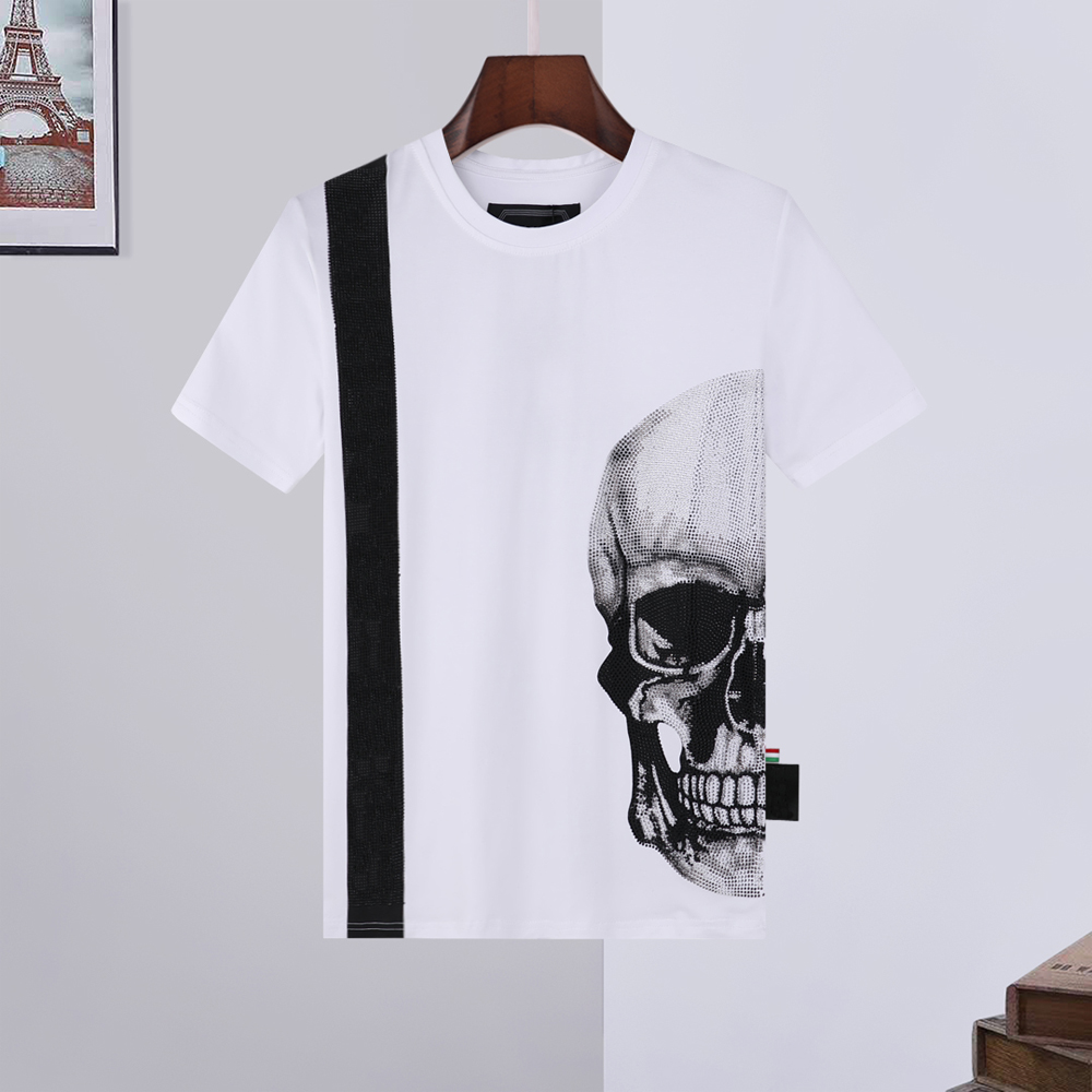 LYP 2021 New Designers T Shirts Mens Skull off Men T Shirt fear of god Rhinestone Sleeves Women Men t shirt white philipp pp dodoii 01, White;black
LYP 2021 New Designers T Shirts Mens Skull off Men T Shirt fear of god Rhinestone Sleeves Women Men t shirt white philipp pp dodoii 01, White;black