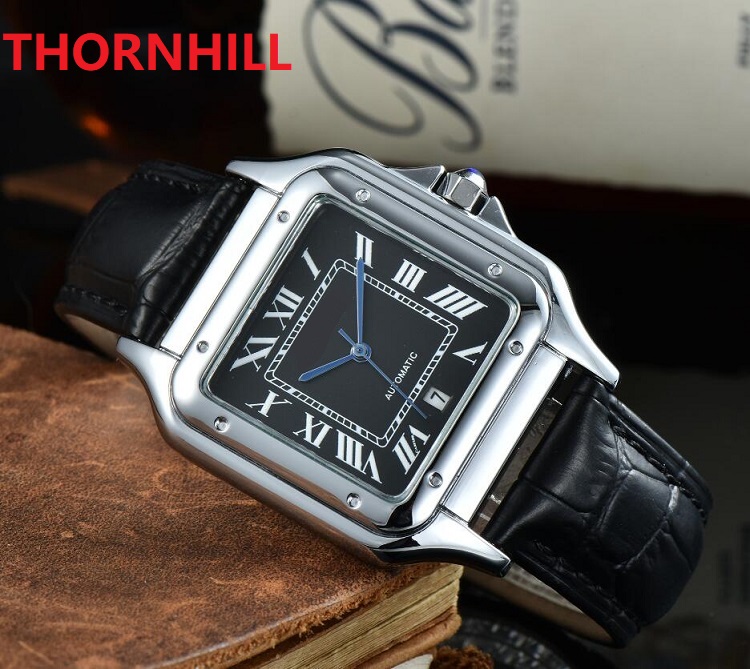 Top Quality Men Classic Square Designer Watch Stainless Steel Leather Mens Watches Japan Quartz Movement Wristwatches Clock, As pic
Top Quality Men Classic Square Designer Watch Stainless Steel Leather Mens Watches Japan Quartz Movement Wristwatches Clock, As pic
