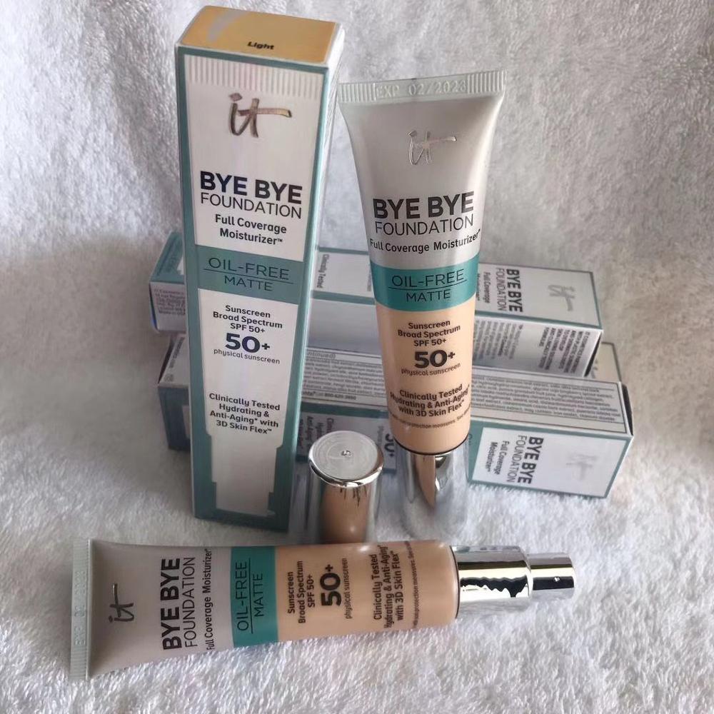 It Cosmetics Concealer Cream Matter Oil-Control Makeup Base Full Cover Dark Circle Eyes SPF 40 Make Up Skin Brighten CC Cream, Medium
It Cosmetics Concealer Cream Matter Oil-Control Makeup Base Full Cover Dark Circle Eyes SPF 40 Make Up Skin Brighten CC Cream, Medium