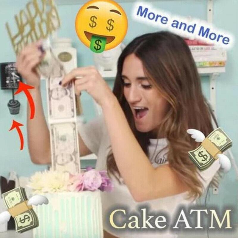 Other Festive & Party Supplies Cake ATM Happy Birthday Topper Pull Money Surprise Box Props Case Creative Decoration Toy
Other Festive & Party Supplies Cake ATM Happy Birthday Topper Pull Money Surprise Box Props Case Creative Decoration Toy