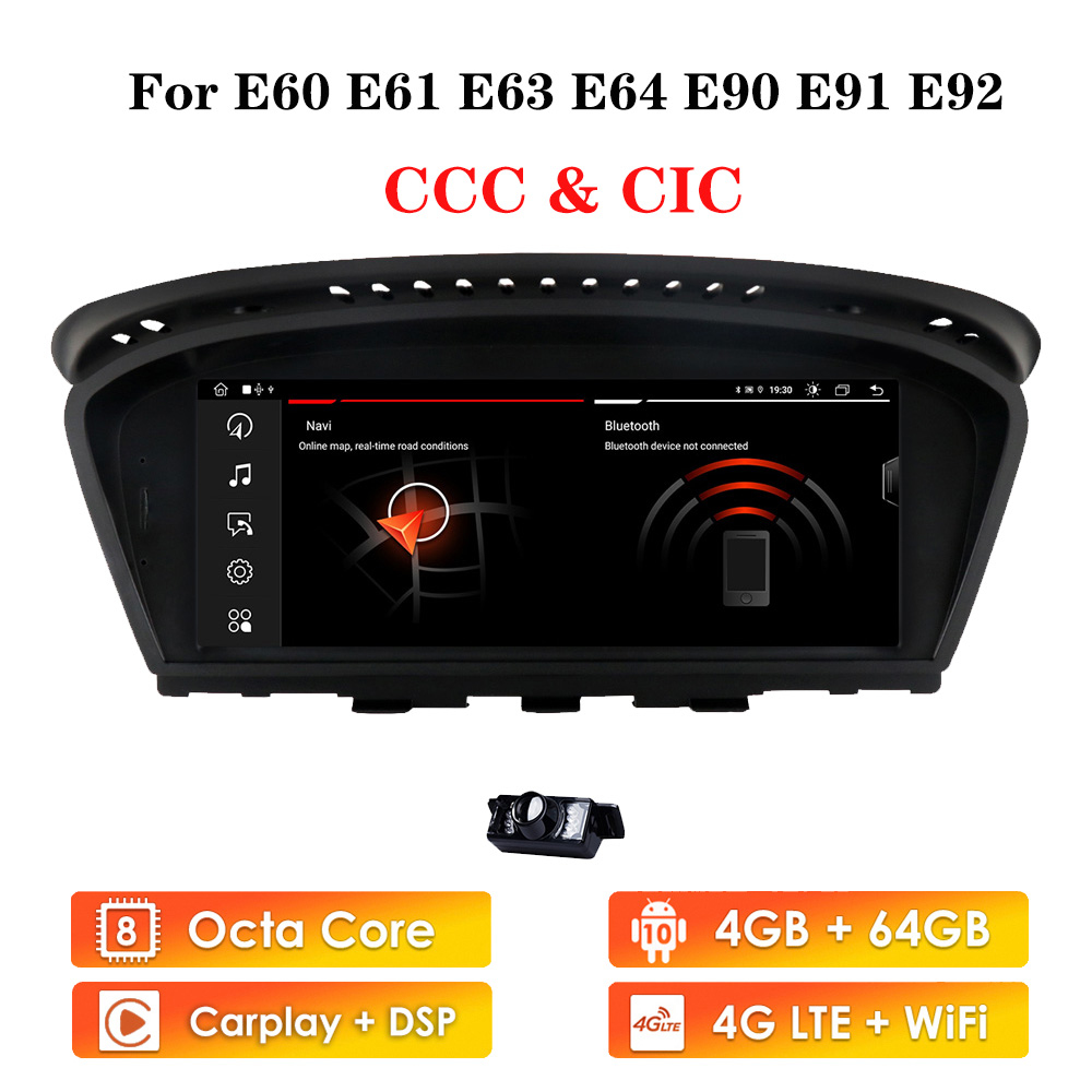 autoradio android carplay multimedia player for bmw series 5/3 e60 e61 e63 e64 e90 e91 e92 ccc cic gps navigation 4g wifi rds pc
autoradio android carplay multimedia player for bmw series 5/3 e60 e61 e63 e64 e90 e91 e92 ccc cic gps navigation 4g wifi rds pc