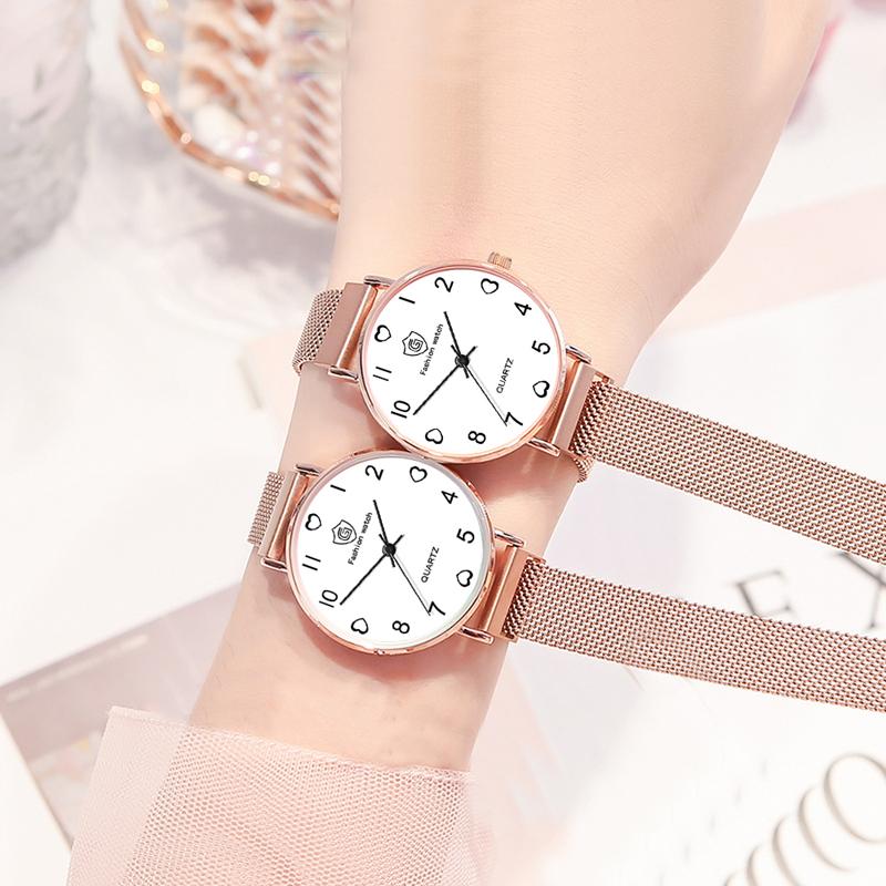 Wristwatches Women Watches Charm Heart Beautiful Ultra-thin Quartz Mesh Strap WristWatch Minimalism Number Relogio Feminino Simple Clock, Silver
Wristwatches Women Watches Charm Heart Beautiful Ultra-thin Quartz Mesh Strap WristWatch Minimalism Number Relogio Feminino Simple Clock, Silver
